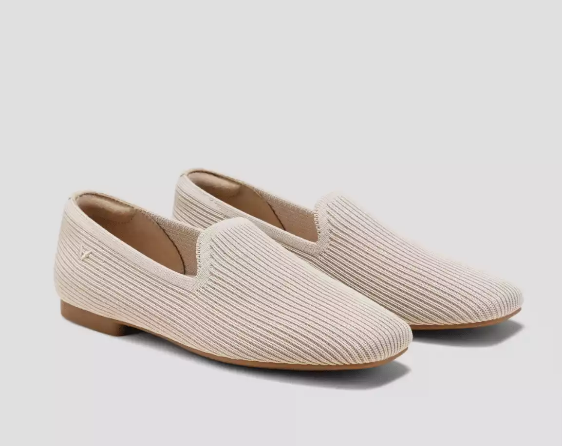 Samantha Square-Toe Loafers